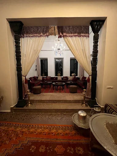 Salon marocain Kasbah Agounsane
