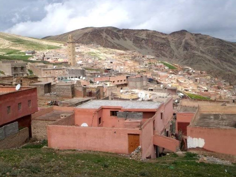 Moulay Brahim village et pistes moto enduro