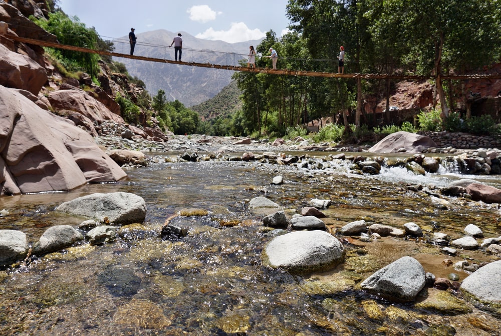 Puente sobre el río Ourika