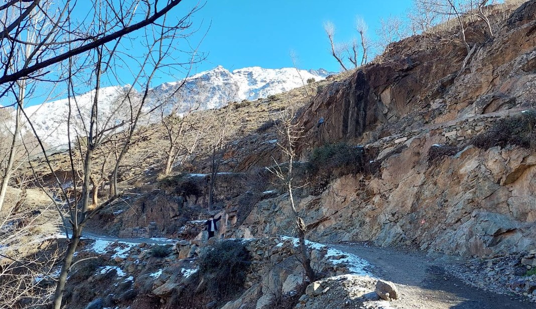 Piste moto enduro Plateau Jebel Yagour